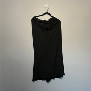Classic Black Maxi Skirt